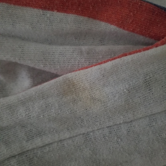 WILDFOX USA Star Hoodie, White/Red/Blue, Size Small / Medium, Super Soft! - Picture 7 of 10